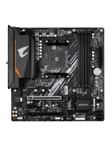 Mainboard|GIGABYTE|AMD B550|SAM4|Micro-ATX|Memory DDR4|Memory slots 4|1xPCI-Express 3.0 1x|1xPCI-Express 3.0 4x|1xPCI-Express 4.