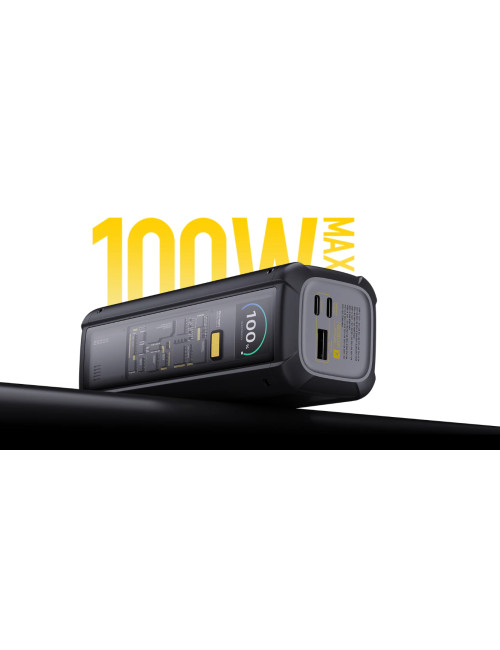 Xiaomi Power Bank | HyperCharge | 25000 mAh | Black