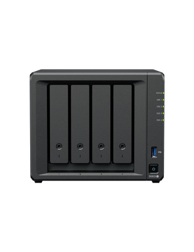 Synology NAS | DS925+ | AMD Ryzen | V1500B | Processor frequency 2.2 GHz | 4 GB | DDR4 ECC SODIMM | Black