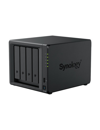 Synology NAS | DS925+ | AMD Ryzen | V1500B | Processor frequency 2.2 GHz | 4 GB | DDR4 ECC SODIMM | Black