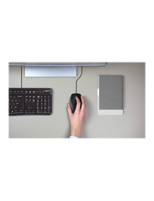 Logitech | Mouse | B110 Silent | Wired | USB | Black