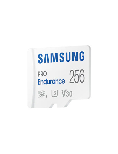 Samsung | PRO Endurance | MB-MJ256KA/EU | 256 GB | MicroSD Memory Card | Flash memory class U3, V30, Class 10 | SD adapter