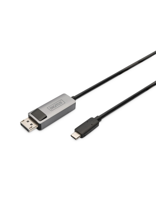 Digitus | Bi-directional Adapter Cable | DB-300334-020-S | USB-C to DP USB-C | Display Port