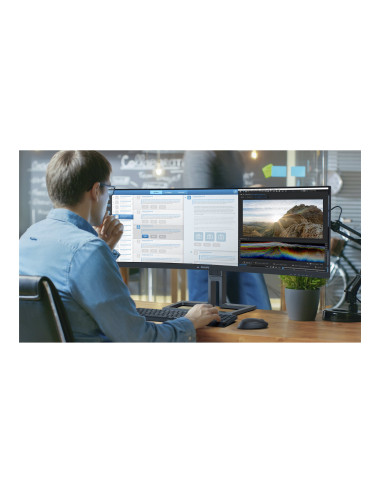 Philips | Curved Business Monitor | 45B1U6900C/00 | 44.5 " | VA | HDR | 32:9 | 75 Hz | 4 ms | 5120 x 1440 pixels | 450 cd/m | HD