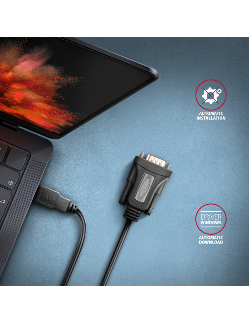 AXAGON USB - Serial Advanced Active Adapter | ADS-1PQN