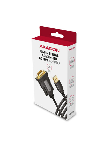 AXAGON USB - Serial Advanced Active Adapter | ADS-1PQN