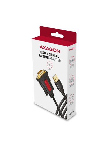 AXAGON USB - SERIAL Active Adapter | ADS-1PSN