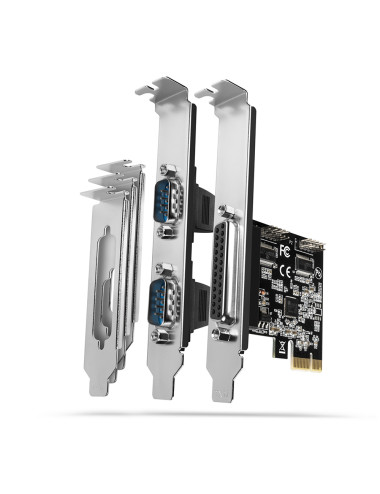 AXAGON PCI-Express card with one parallel and two serial ports 250 kbps | PCEA-PSN