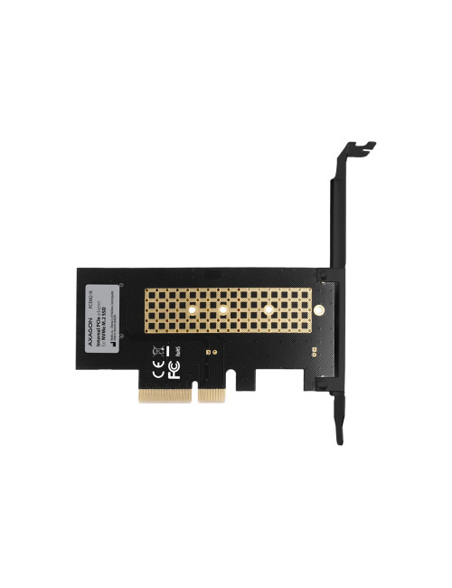 AXAGON The PCI-Express x4 internal adapter for connecting an NVMe M.2 SSD disk to a computer | PCEM2-N