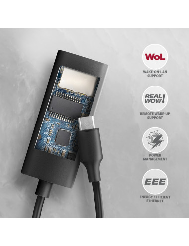 AXAGON ADE-ARC USB-C Gigabit Ethernet Adapter