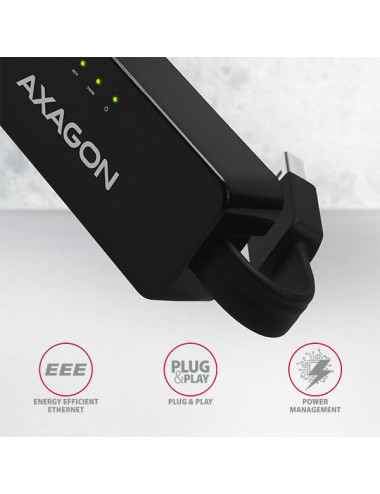 AXAGON ADE-XR USB 2.0 Ethernet 10/100 adapter with automatic installation
