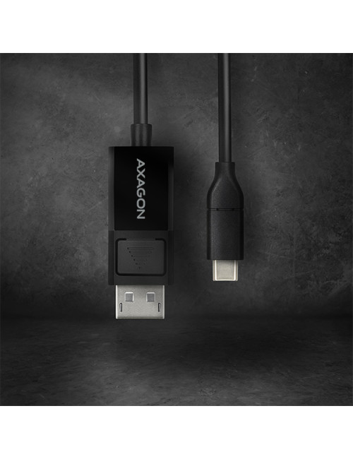 AXAGON Active cable | USB-C to DisplayPort | 1.8 m