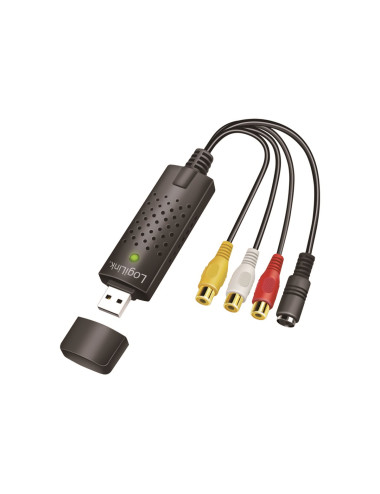Logilink | USB 2.0 A/V grabber, USB-A/M to 3x RCA + Mini-DIN 5/F, Windows 11 | VG0030A