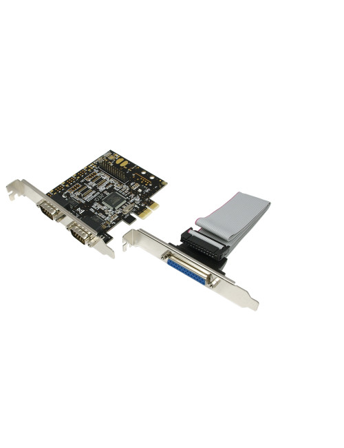 Logilink | 2 x serial (COM), 1 x parallel (LPT) | PCIe