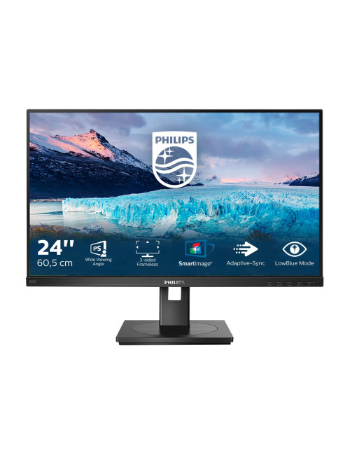 Philips | 242S1AE | 23.8 " | IPS | FHD | 16:9 | 75 Hz | 4 ms | 1920 x 1080 pixels | 250 cd/m | HDMI ports quantity 1 | Black