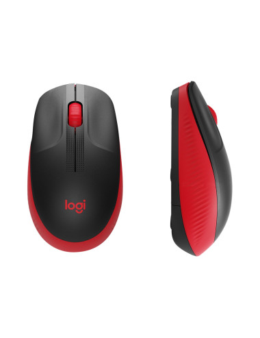 Logitech | Full size Mouse | M190 | Wireless | USB | Red