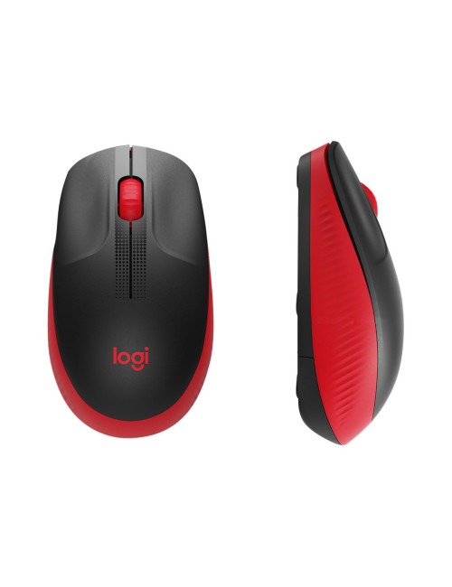Logitech | Full size Mouse | M190 | Wireless | USB | Red