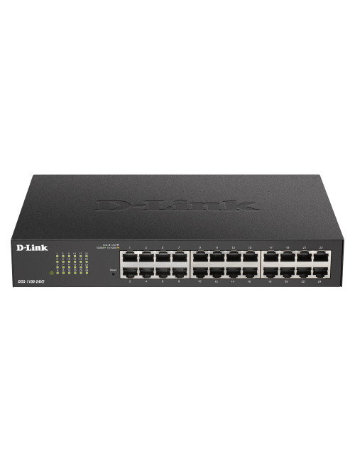 D-Link | Smart Switch | DGS-1100-24V2 | Managed | Desktop | Gigabit Ethernet (copper) ports quantity 24 | Power supply type 100 