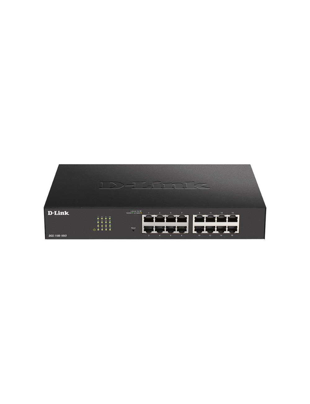 D-Link | Smart Managed Switch | DGS-1100-16V2 | Managed | Desktop | Power supply type 100 to 240 V AC, 50 to 60 Hz Internal