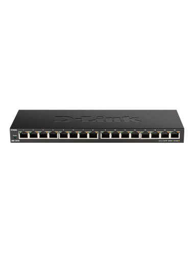 D-Link | 16-Port Gigabit Desktop Switch | DGS-1016S | Unmanaged | Desktop