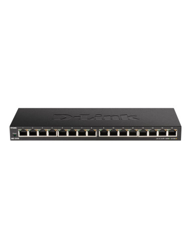 D-Link | 16-Port Gigabit Desktop Switch | DGS-1016S | Unmanaged | Desktop