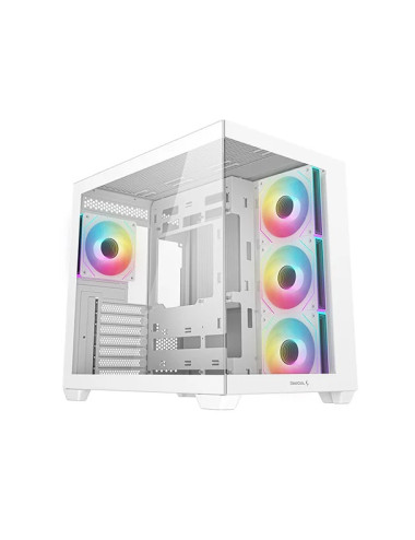 Deepcool CG530 4F WH | White | Mid Tower | Power supply included No