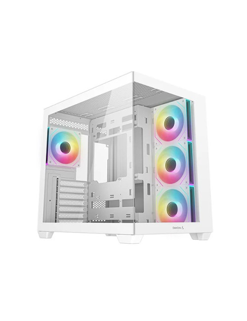 Deepcool CG530 4F WH | White | Mid Tower | Power supply included No