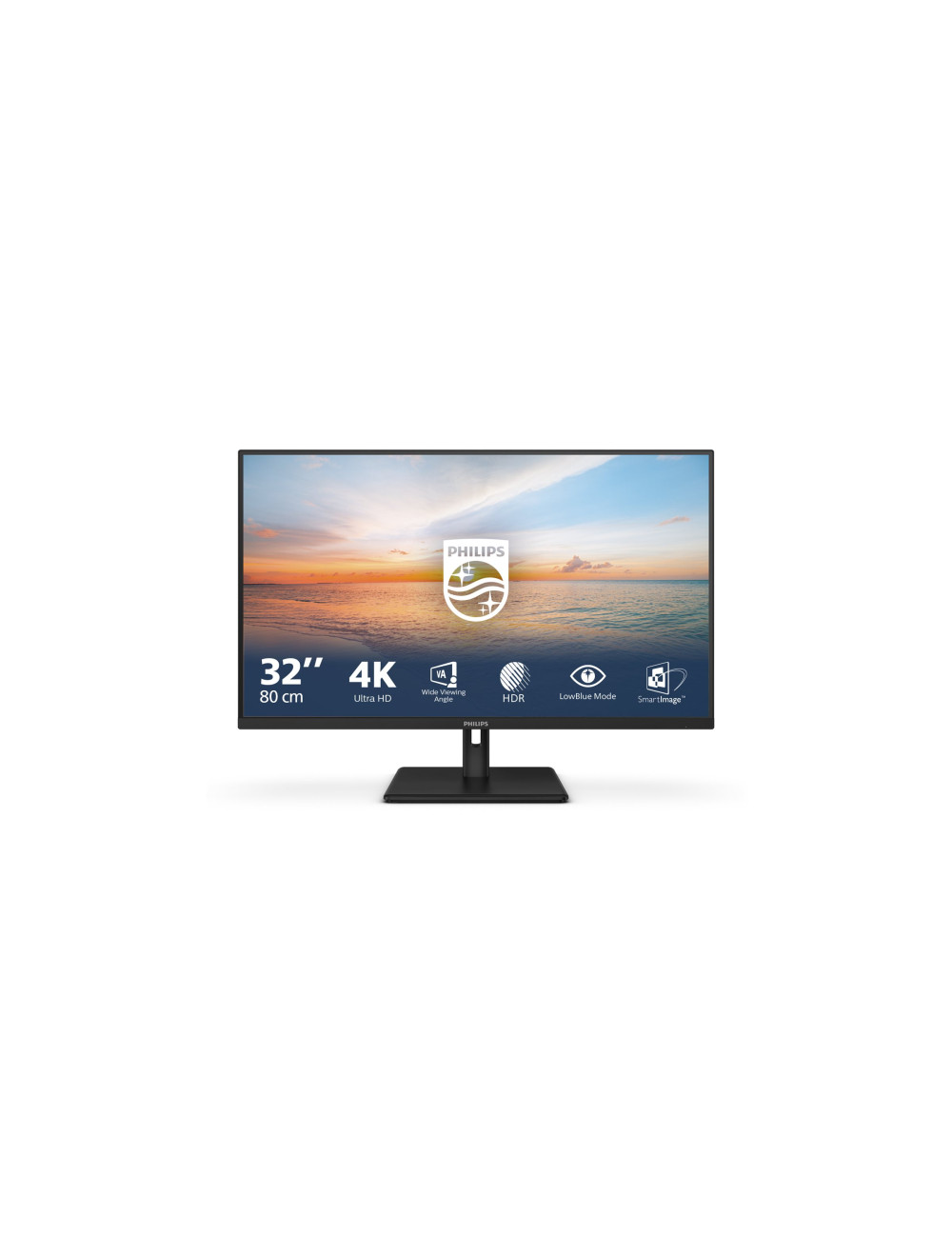 Philips 32E1N1800LA/00 | 31.5 " | VA | 16:9 | 60 Hz | 4 ms | 3840 x 2160 pixels | 300 cd/m | HDMI ports quantity 2