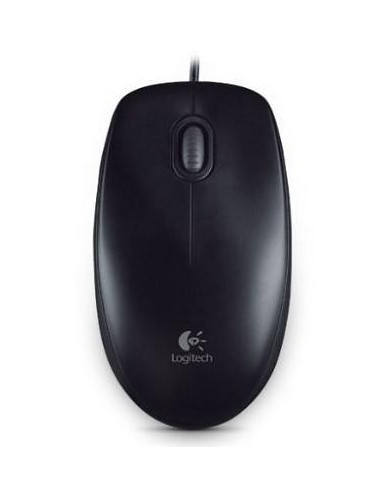 MOUSE USB OPTICAL B100/BLACK OEM 910-003357 LOGITECH