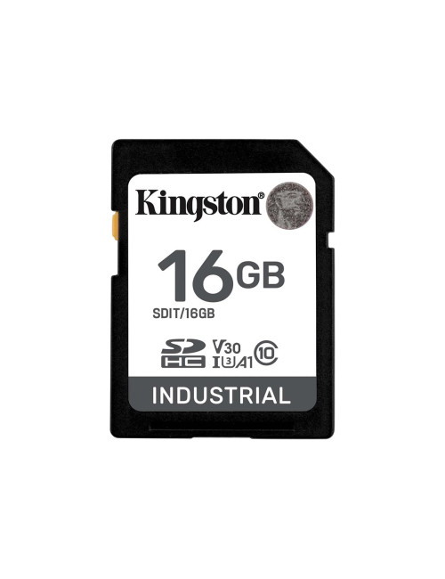 Kingston | SDHC/SDXC SD | Flash Memory Card | 16 GB | Black