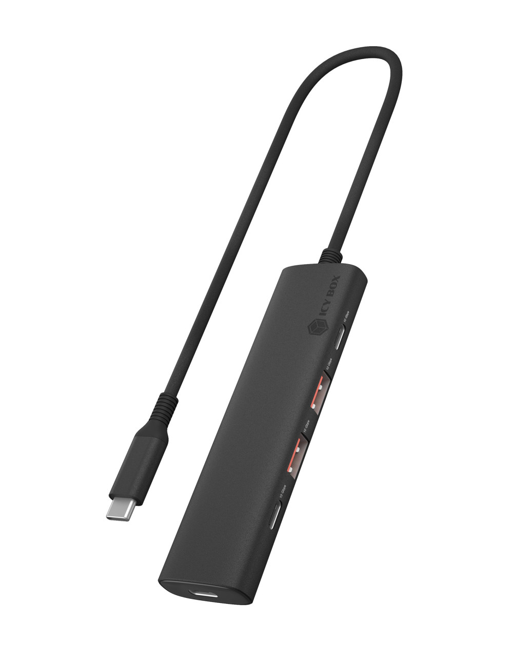 Raidsonic | 4-Port USB 3.2 Gen 2 Hub with Power Delivery | IB-HUB1437-CPD