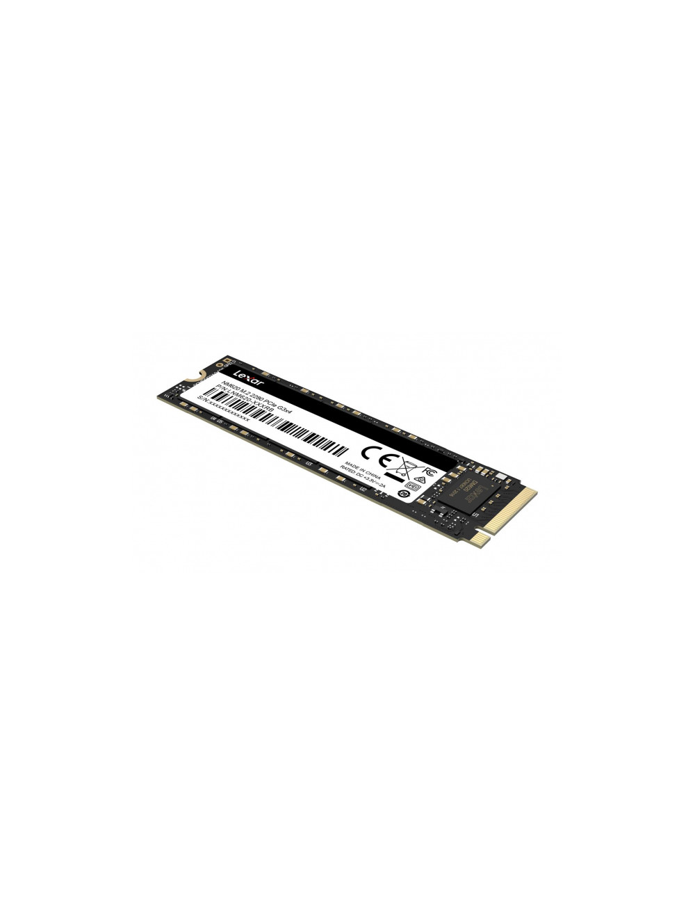 Lexar | SSD | NM620 | 256 GB | SSD form factor M.2 2280 | Solid-state drive interface PCIe Gen3x4 | Read speed 3000 MB/s | Write