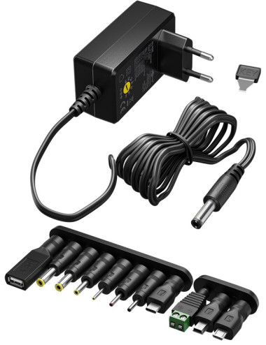 Goobay Universal Power Supply 3 V - 12 V, Max. 18 W