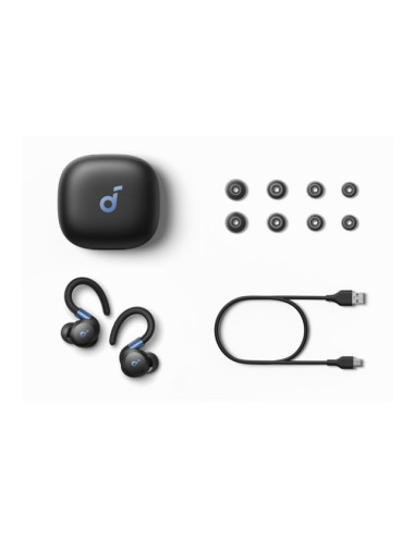 Anker Soundcore | Wireless Earbuds | Sport X20 Earhook | Bluetooth | In-Ear | Microphone | Wireless | Black