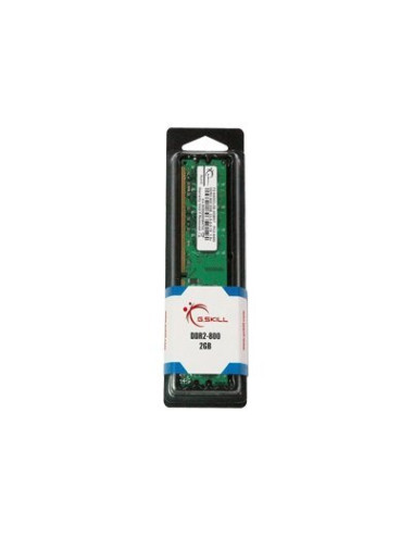 G.Skill | Value | 2 GB | DDR2 | 800 MHz | PC/server | Registered No | ECC No