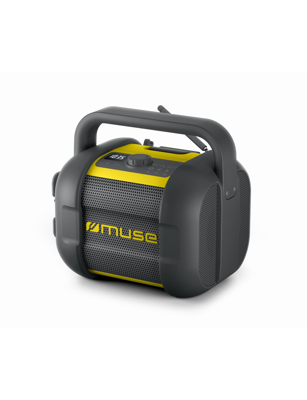 Muse | Jobsite Bluetooth Radio | M-968 BTY | 40 W | Bluetooth | NFC features