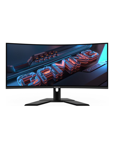 Gigabyte G34WQCP EK | 34 " | VA | 180 Hz | 1 ms | 3440 x 1440 pixels | 350 cd/m | HDMI ports quantity 2