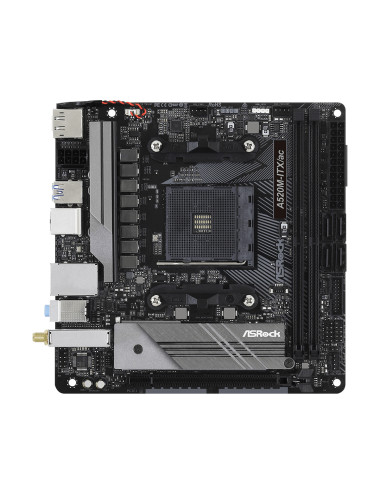 ASRock A520M-ITX/AC | Processor family AMD | Processor socket AM4 | DDR4 | Supported hard disk drive interfaces SATA, M.2 | Numb