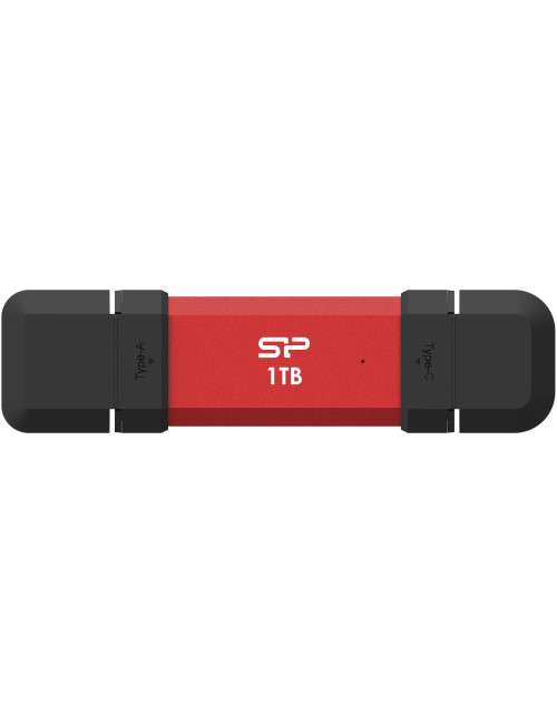 Silicon Power DS72 | 1000 GB | USB Type-A/USB Type-C 3.2 Gen 2 | Red