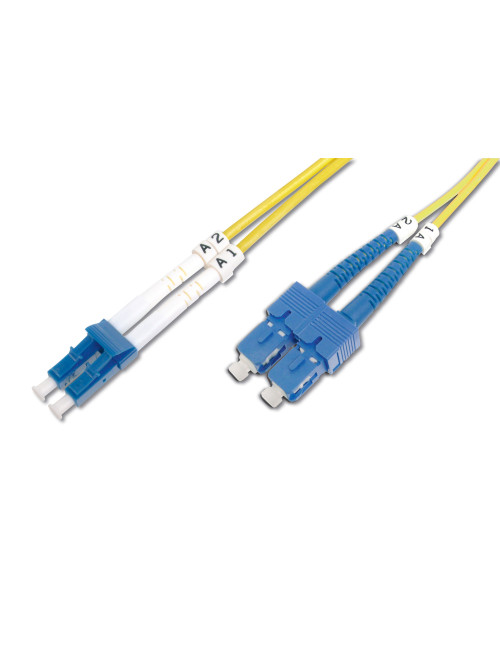 Digitus | Patch Cord | DK-2932-02 | Cable diameter 3 mm Cable type: I-VH 2E9/125 Fiber diameter: 09/125 Connector 1/2: LC/SM | Y