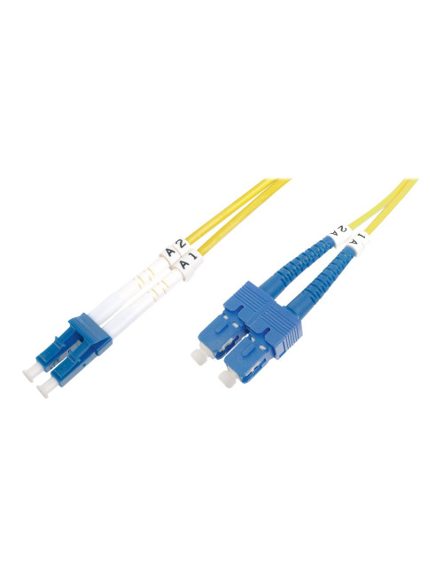 Digitus | Patch Cord | DK-2932-02 | Cable diameter 3 mm Cable type: I-VH 2E9/125 Fiber diameter: 09/125 Connector 1/2: LC/SM | Y