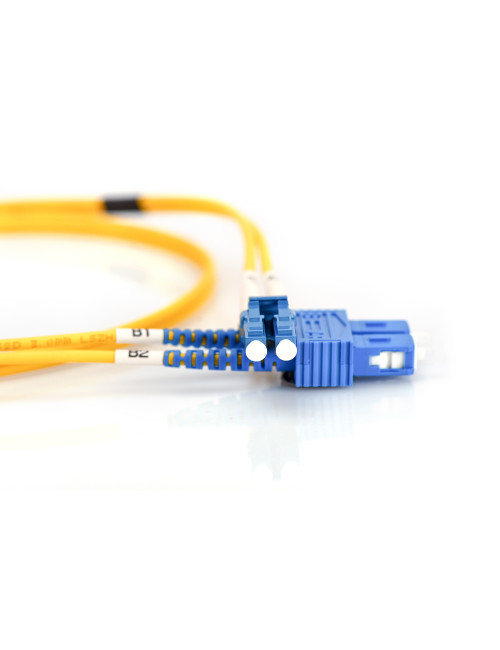 Digitus | Patch Cord | DK-2932-02 | Cable diameter 3 mm Cable type: I-VH 2E9/125 Fiber diameter: 09/125 Connector 1/2: LC/SM | Y