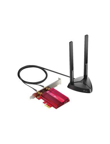 TP-LINK | TX3000E | AX3000 Wi-Fi 6 Bluetooth 5.0 PCIe Adapter | 2.4GHz/5GHz | Antenna type 2xHigh-Gain External Antennas | 574+2