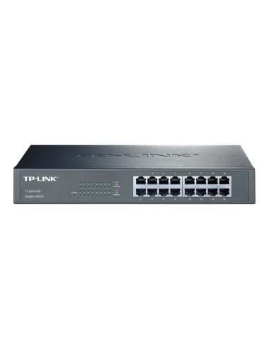 TP-LINK | 16-Port Gigabit Switch | TL-SG1016D | Unmanaged | Desktop/Rackmountable