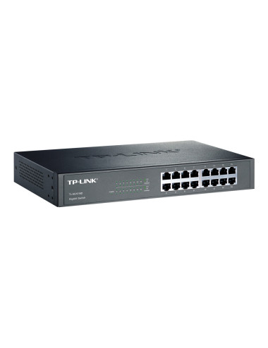TP-LINK | 16-Port Gigabit Switch | TL-SG1016D | Unmanaged | Desktop/Rackmountable