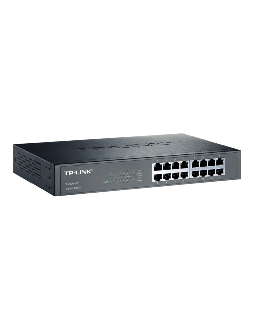 TP-LINK | 16-Port Gigabit Switch | TL-SG1016D | Unmanaged | Desktop/Rackmountable
