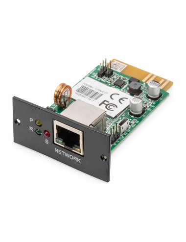Digitus | SNMP and WEB card for DIGITUS OnLine UPS rack mount units | DN-170100-1