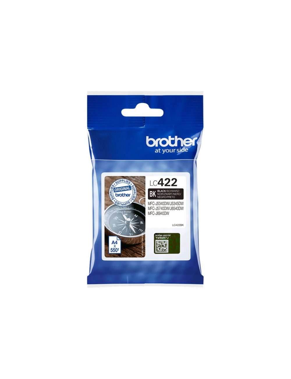 Brother LC422BK | Ink Cartridge | Black