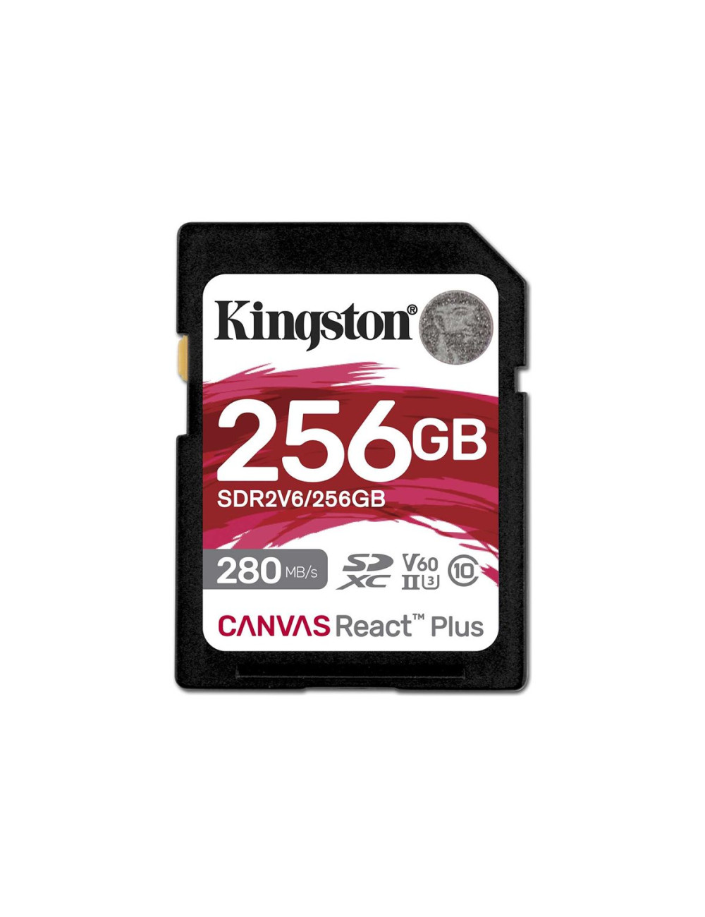 Kingston | Canvas React Plus | 256 GB | SD | Flash memory class 10