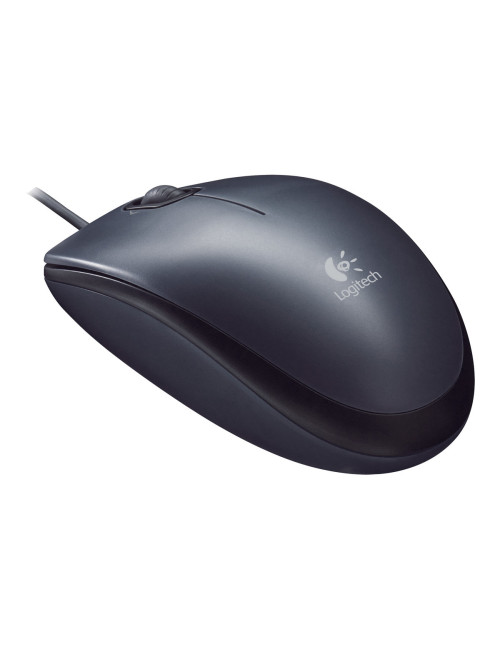 Logitech | M90 | Mouse | Wired | USB Type-A | Black